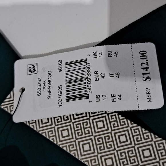 Amoressa Swimwear Northern Lights Nova Soft Cup Skirted Tankini Top - Picture 7 of 7